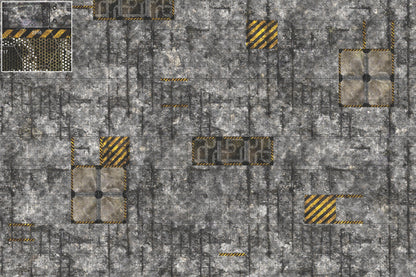 Mats by Mars: Mechanica Tabletop Wargaming Play Mat
