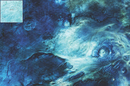 Rimecrust Frozen Tundra Play Mat - Premium Tabletop Wargaming Surface by Mats by Mars