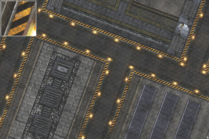 Mats by Mars: Factory Floor Tabletop Wargaming Play Mat