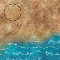 Mats by Mars: Treasure Beach Tabletop Wargaming Play Mat