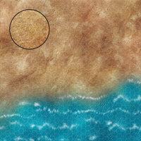 Mats by Mars: Treasure Beach Tabletop Wargaming Play Mat