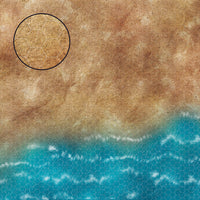 Mats by Mars: Treasure Beach Tabletop Wargaming Play Mat