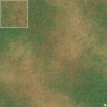 Mats by Mars: Grassy Spring Tabletop Wargaming Play Mat