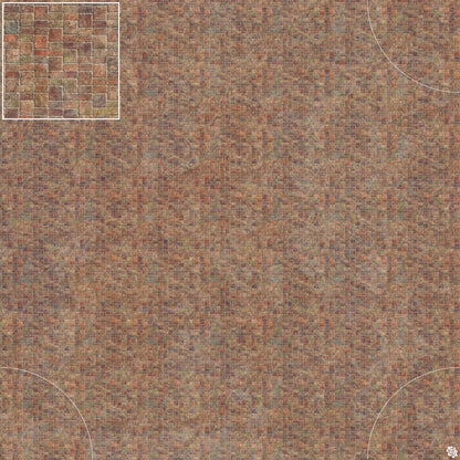 Mats by Mars: Sett in Stone (Red) Tabletop Wargaming Play Mat
