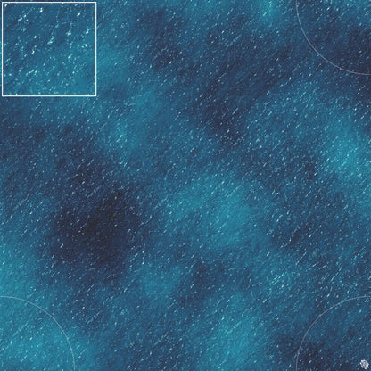 Dark Caribbean Tropical Play Mat - Premium Tabletop Wargaming Surface by Mats by Mars