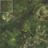 Mats by Mars: Forgotten Temple (Basin) Tabletop Wargaming Play Mat