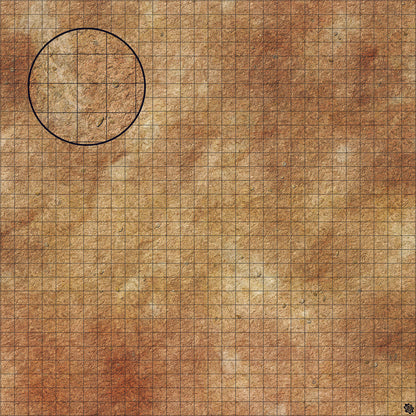 Swallowing Sand Desert Play Mat - Premium Tabletop Wargaming Surface by Mats by Mars