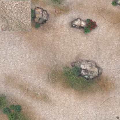Mats by Mars: Hellenic Plateau Tabletop Wargaming Play Mat