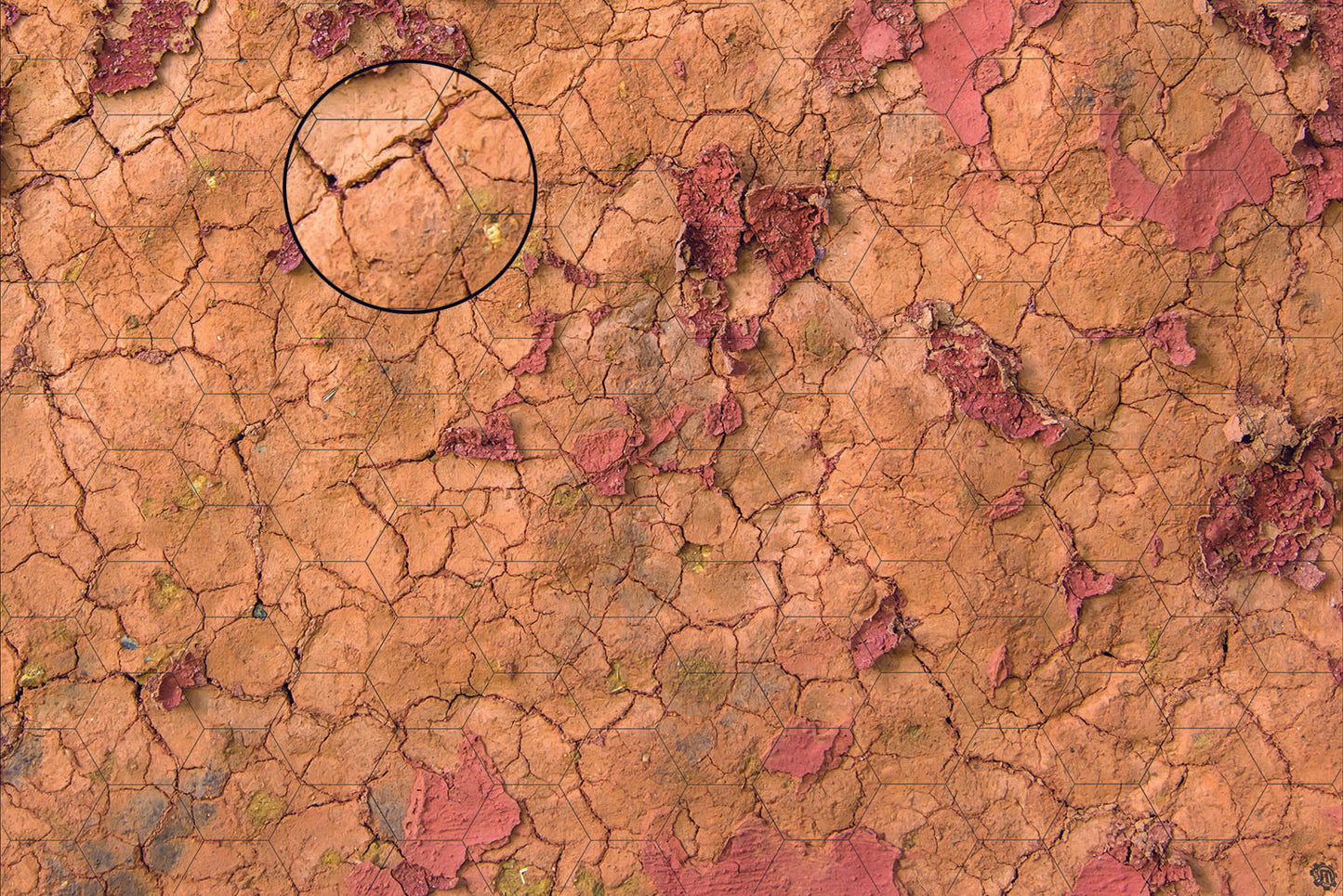 Badlands Wasteland Play Mat - Premium Tabletop Wargaming Surface by Mats by Mars