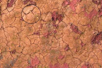 Badlands Wasteland Play Mat - Premium Tabletop Wargaming Surface by Mats by Mars