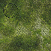 Mats by Mars: Overgrown Cobbles Tabletop Wargaming Play Mat