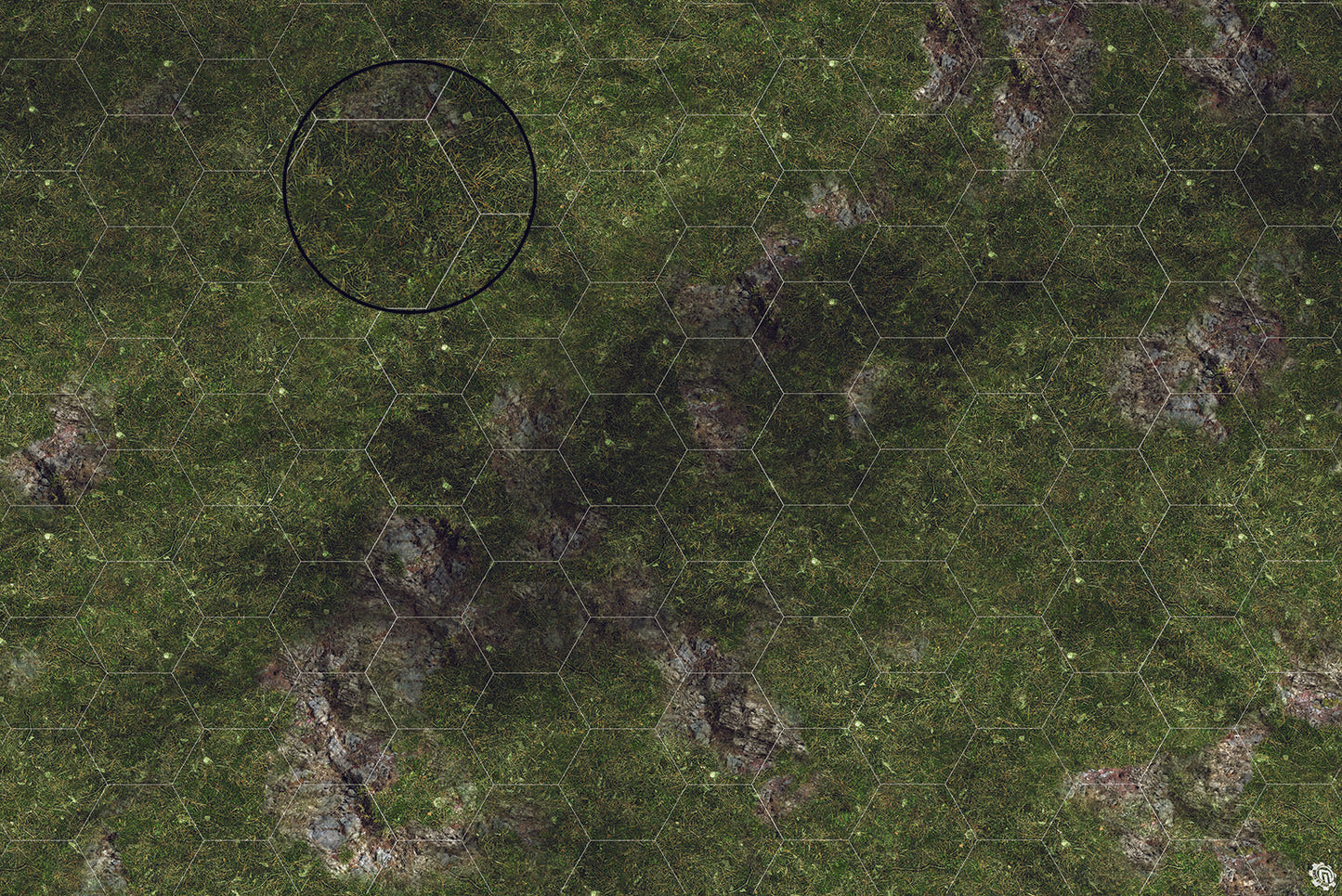 Mats by Mars: Green Hills Tabletop Wargaming Play Mat - Premium Gaming Surface