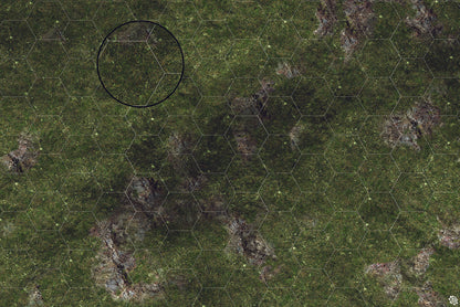Mats by Mars: Green Hills Tabletop Wargaming Play Mat - Premium Gaming Surface