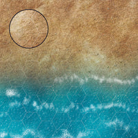 Mats by Mars: Treasure Beach Tabletop Wargaming Play Mat