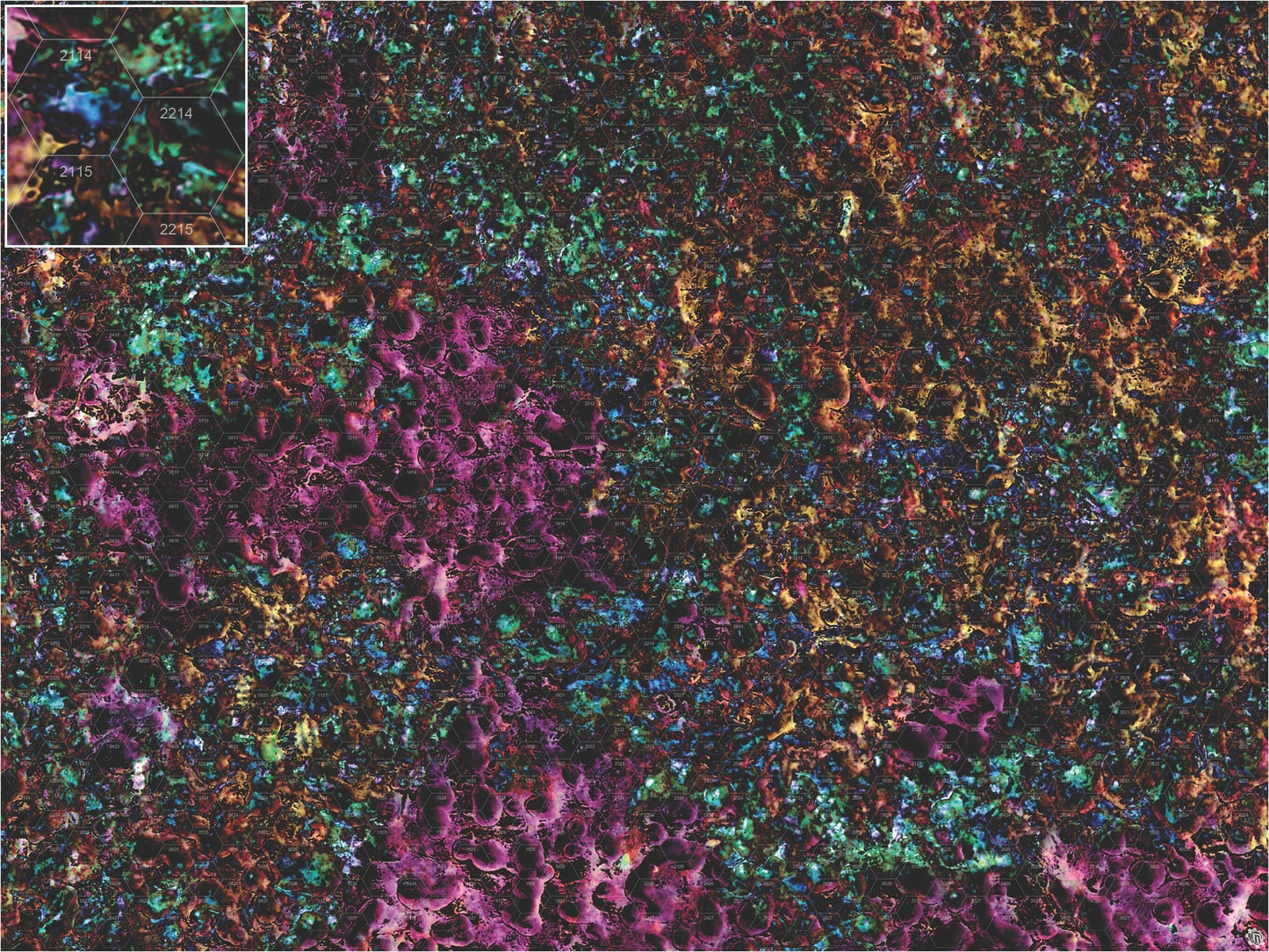 Mats by Mars: Mushroom Forest Tabletop Wargaming Play Mat