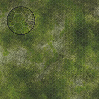 Mats by Mars: Overgrown Cobbles Tabletop Wargaming Play Mat
