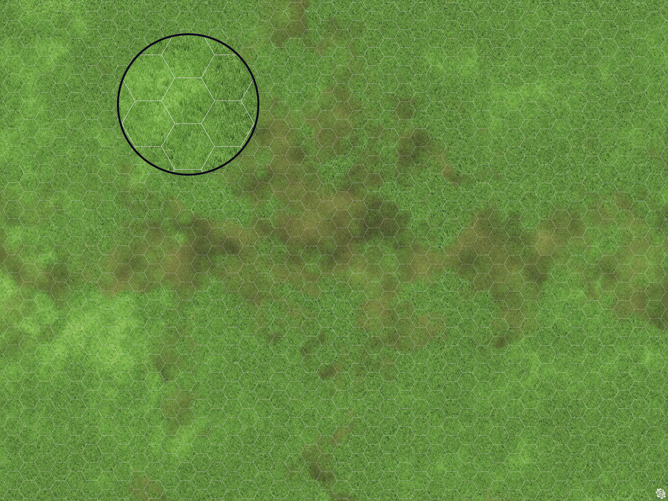 Mats by Mars: Verdant Fields Tabletop Wargaming Play Mat