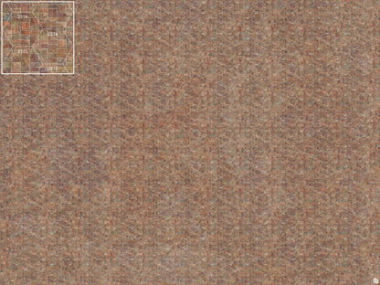 Mats by Mars: Sett in Stone (Red) Tabletop Wargaming Play Mat
