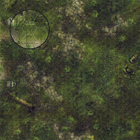 Mats by Mars: Forgotten Temple (Altar) Tabletop Wargaming Play Mat