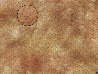 Swallowing Sand Desert Play Mat - Premium Tabletop Wargaming Surface by Mats by Mars
