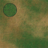 Mats by Mars: Grassy Spring Tabletop Wargaming Play Mat