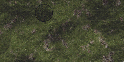 Mats by Mars: Green Hills Tabletop Wargaming Play Mat - Premium Gaming Surface