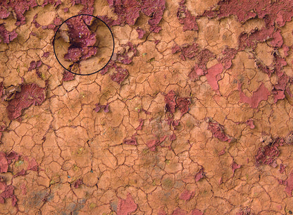 Badlands Wasteland Play Mat - Premium Tabletop Wargaming Surface by Mats by Mars