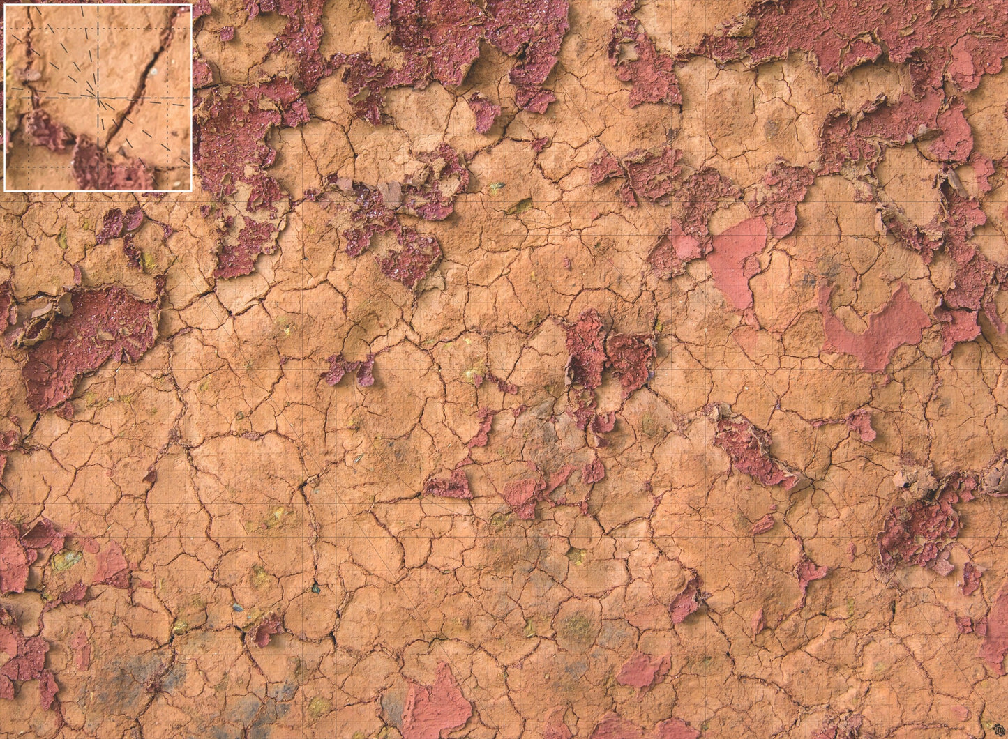 Badlands Wasteland Play Mat - Premium Tabletop Wargaming Surface by Mats by Mars