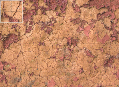 Badlands Wasteland Play Mat - Premium Tabletop Wargaming Surface by Mats by Mars