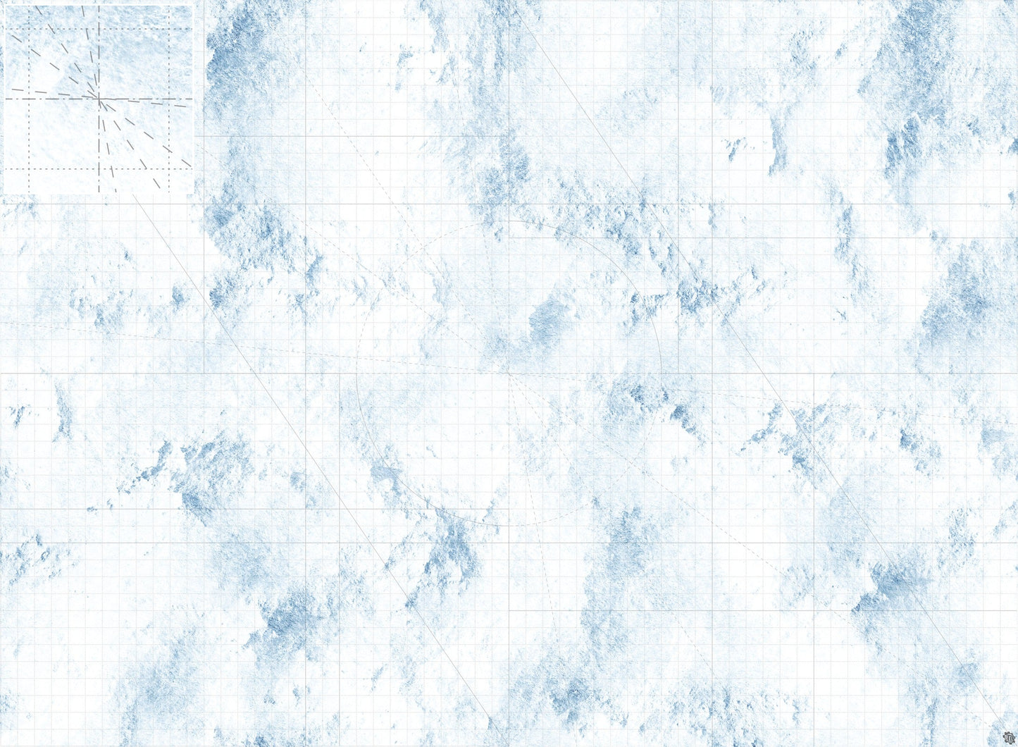 Mats by Mars: Winter's Wrath Tabletop Wargaming Play Mat