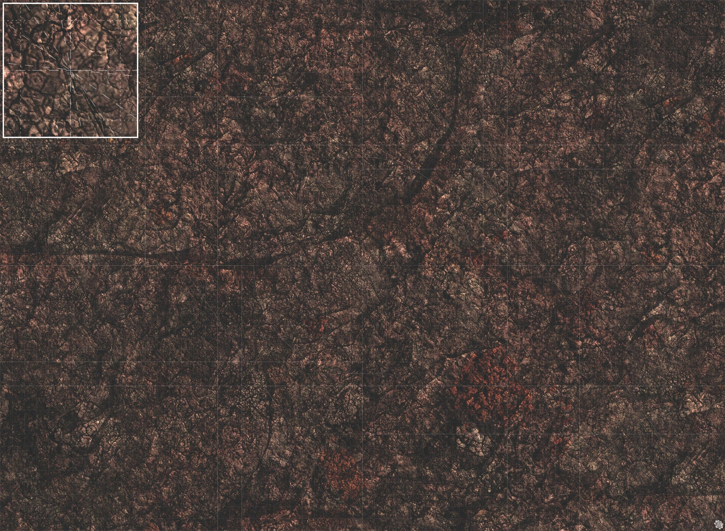 Mats by Mars: Shattered Soil Tabletop Wargaming Play Mat