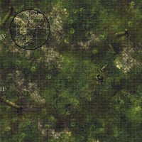 Mats by Mars: Forgotten Temple (Altar) Tabletop Wargaming Play Mat