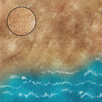 Mats by Mars: Treasure Beach Tabletop Wargaming Play Mat