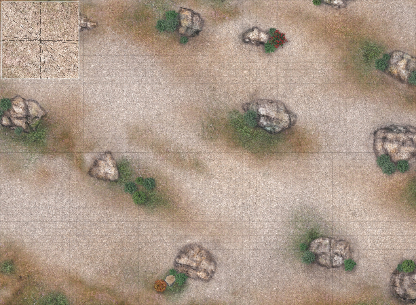 Mats by Mars: Hellenic Plateau Tabletop Wargaming Play Mat