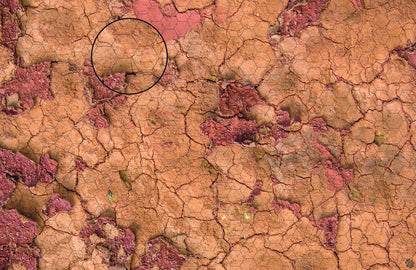 Badlands Wasteland Play Mat - Premium Tabletop Wargaming Surface by Mats by Mars