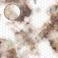 Mats by Mars: Snowy Tundra Tabletop Wargaming Play Mat