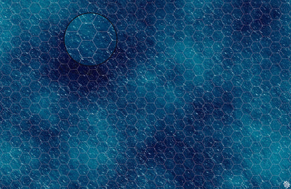 Dark Caribbean Tropical Play Mat - Premium Tabletop Wargaming Surface by Mats by Mars