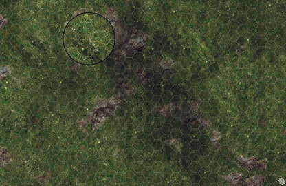 Mats by Mars: Green Hills Tabletop Wargaming Play Mat - Premium Gaming Surface