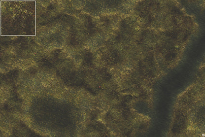 Swamplands Bog Play Mat - Premium Tabletop Wargaming Surface by Mats by Mars