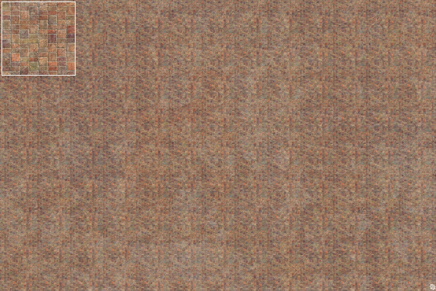 Mats by Mars: Sett in Stone (Red) Tabletop Wargaming Play Mat