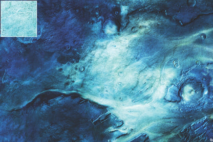 Rimecrust Frozen Tundra Play Mat - Premium Tabletop Wargaming Surface by Mats by Mars