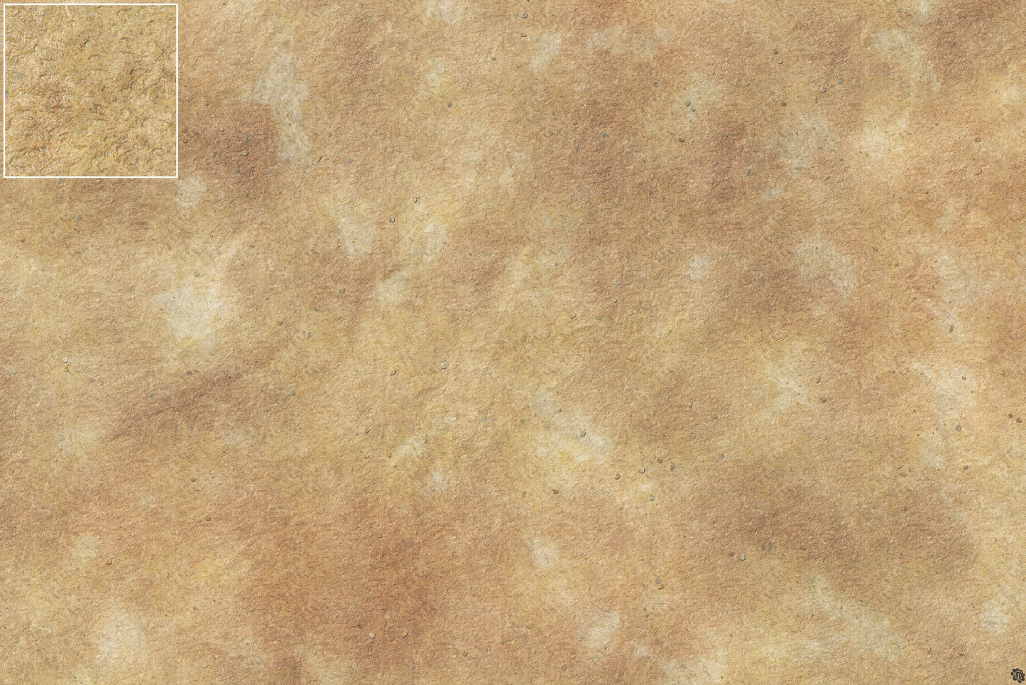 Swallowing Sand Desert Play Mat - Premium Tabletop Wargaming Surface by Mats by Mars
