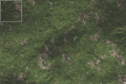 Mats by Mars: Green Hills Tabletop Wargaming Play Mat - Premium Gaming Surface