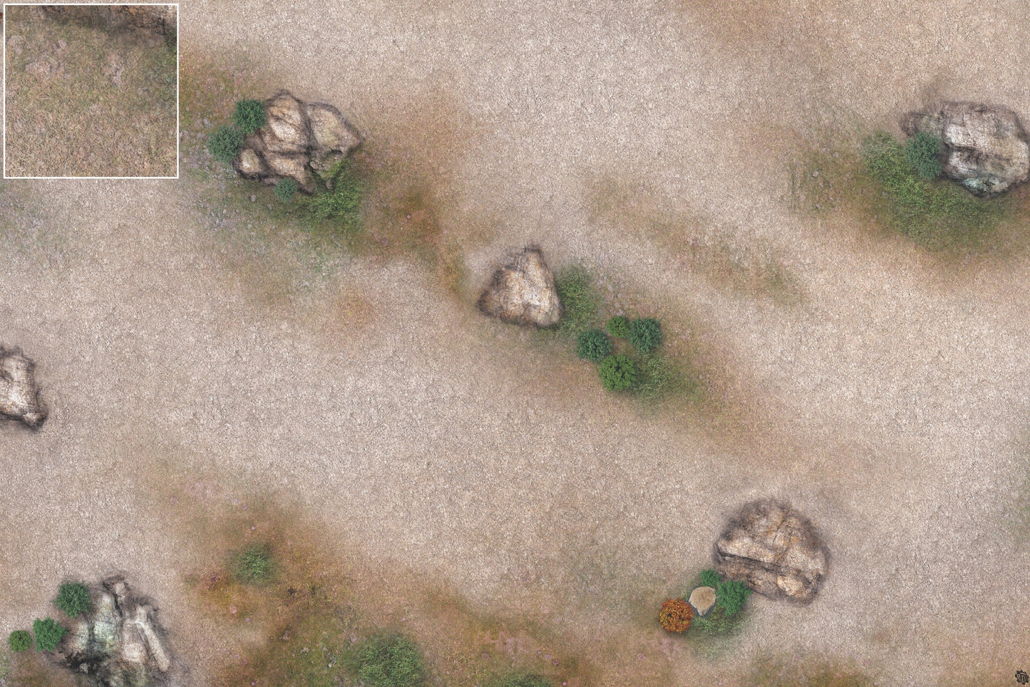 Mats by Mars: Hellenic Plateau Tabletop Wargaming Play Mat