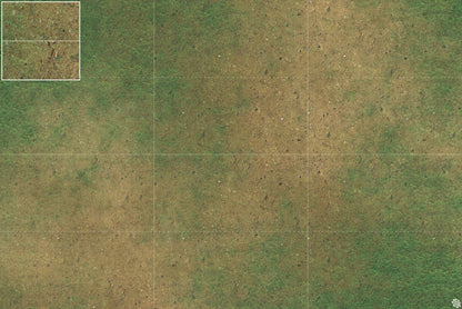Mats by Mars: Grassy Spring Tabletop Wargaming Play Mat