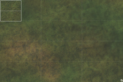 Mats by Mars: Green Meadow Tabletop Wargaming Play Mat