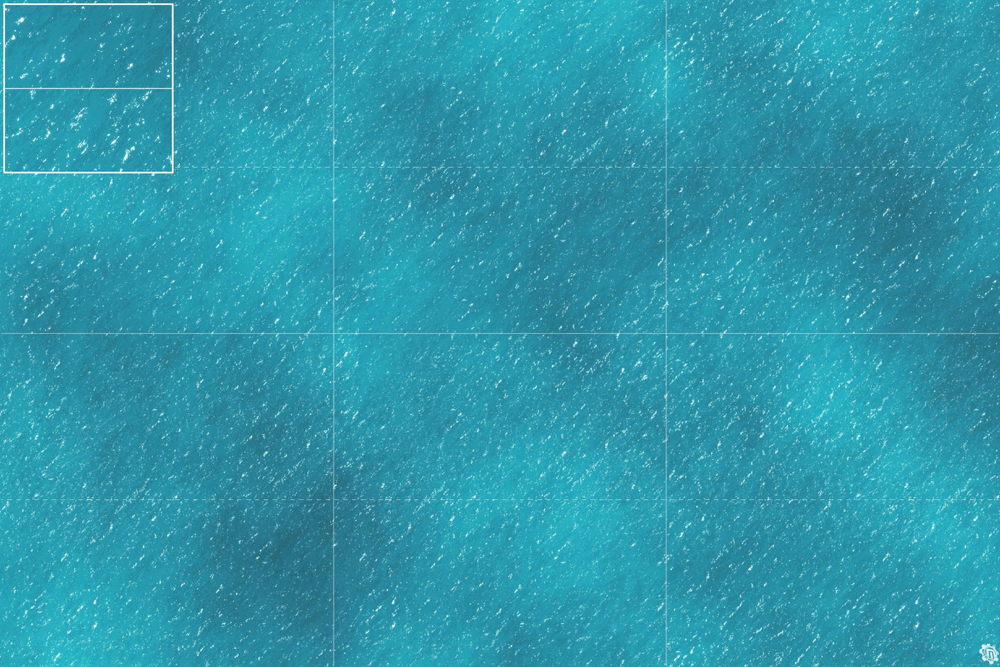 Mats by Mars: Sunny Caribbean Tabletop Wargaming Play Mat