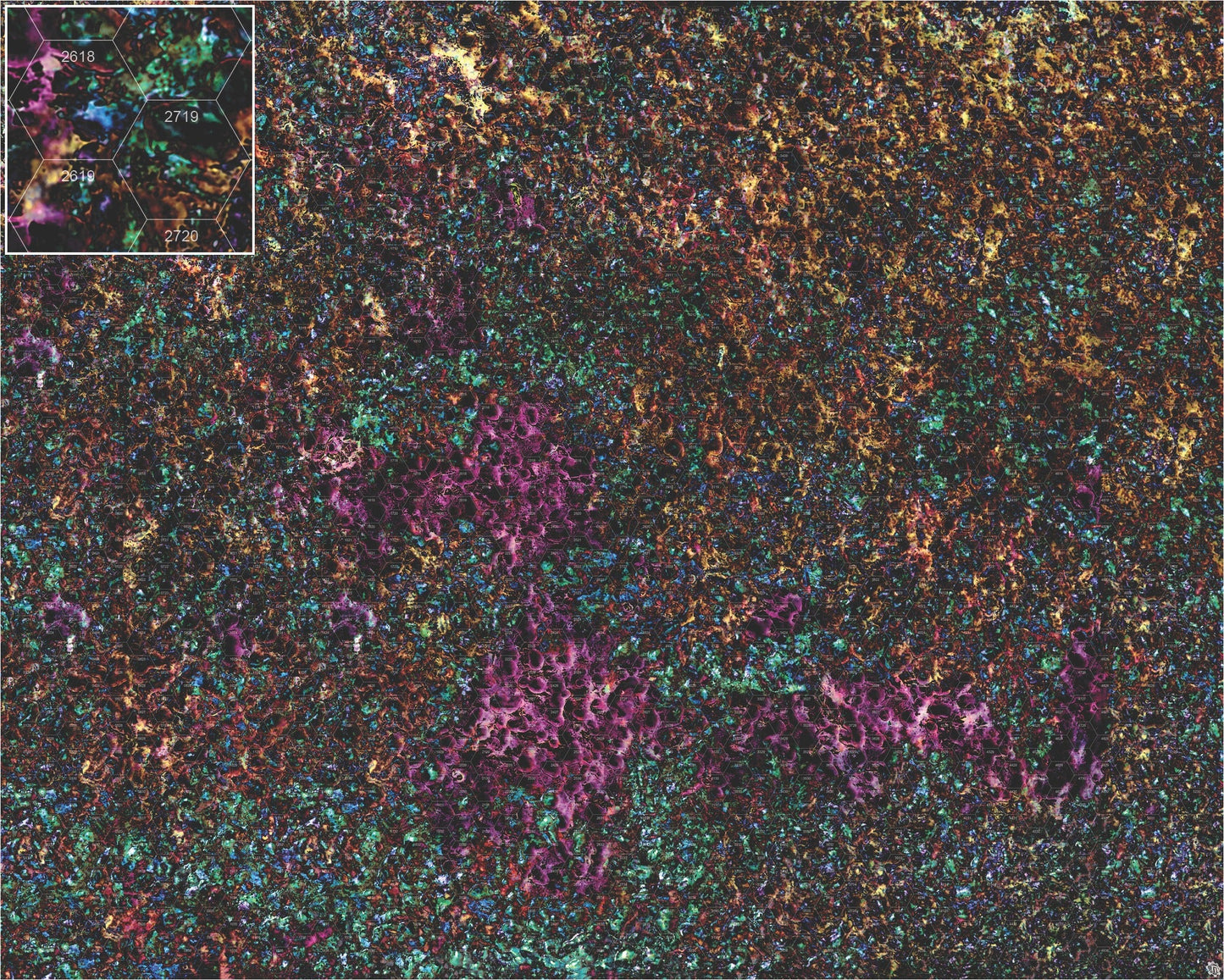 Mats by Mars: Mushroom Forest Tabletop Wargaming Play Mat