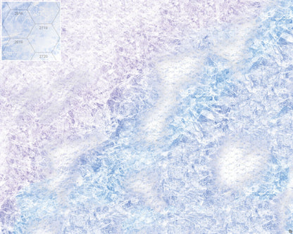 Mats by Mars: Frozen Lake Tabletop Wargaming Play Mat