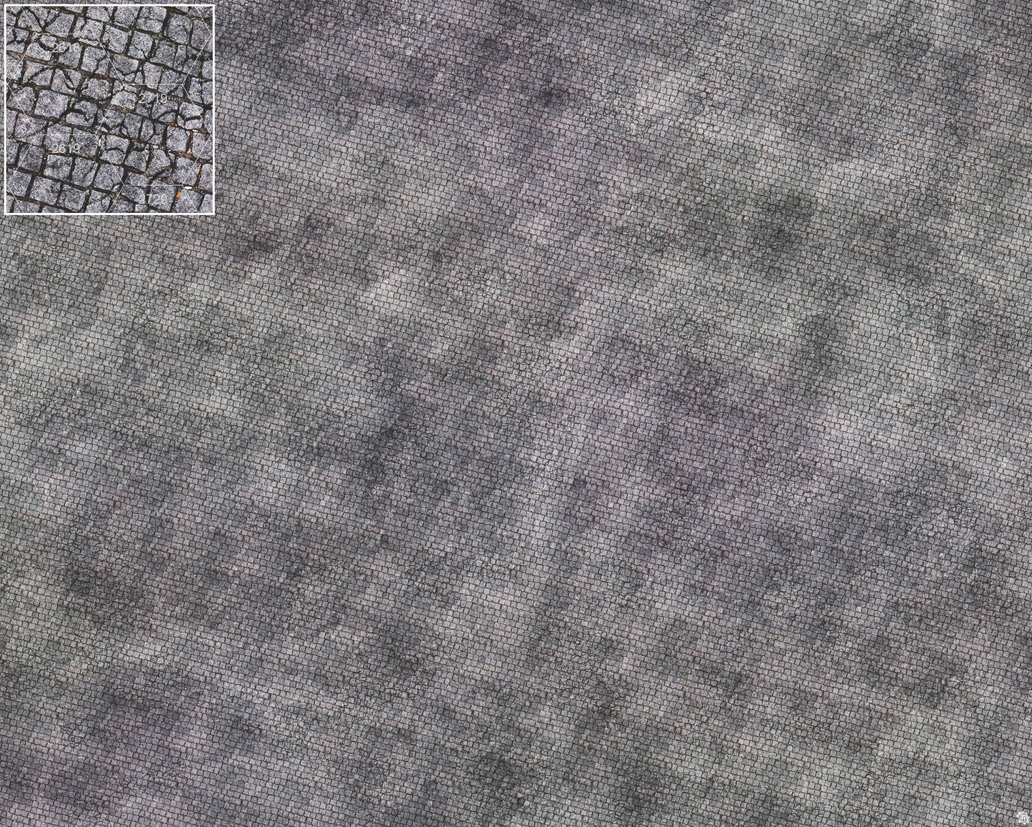 Mats by Mars: Bustling City Tabletop Wargaming Play Mat